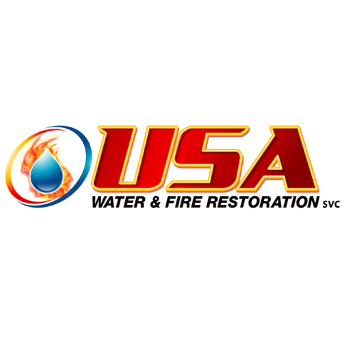 USA Water and Fire Restoration Logo