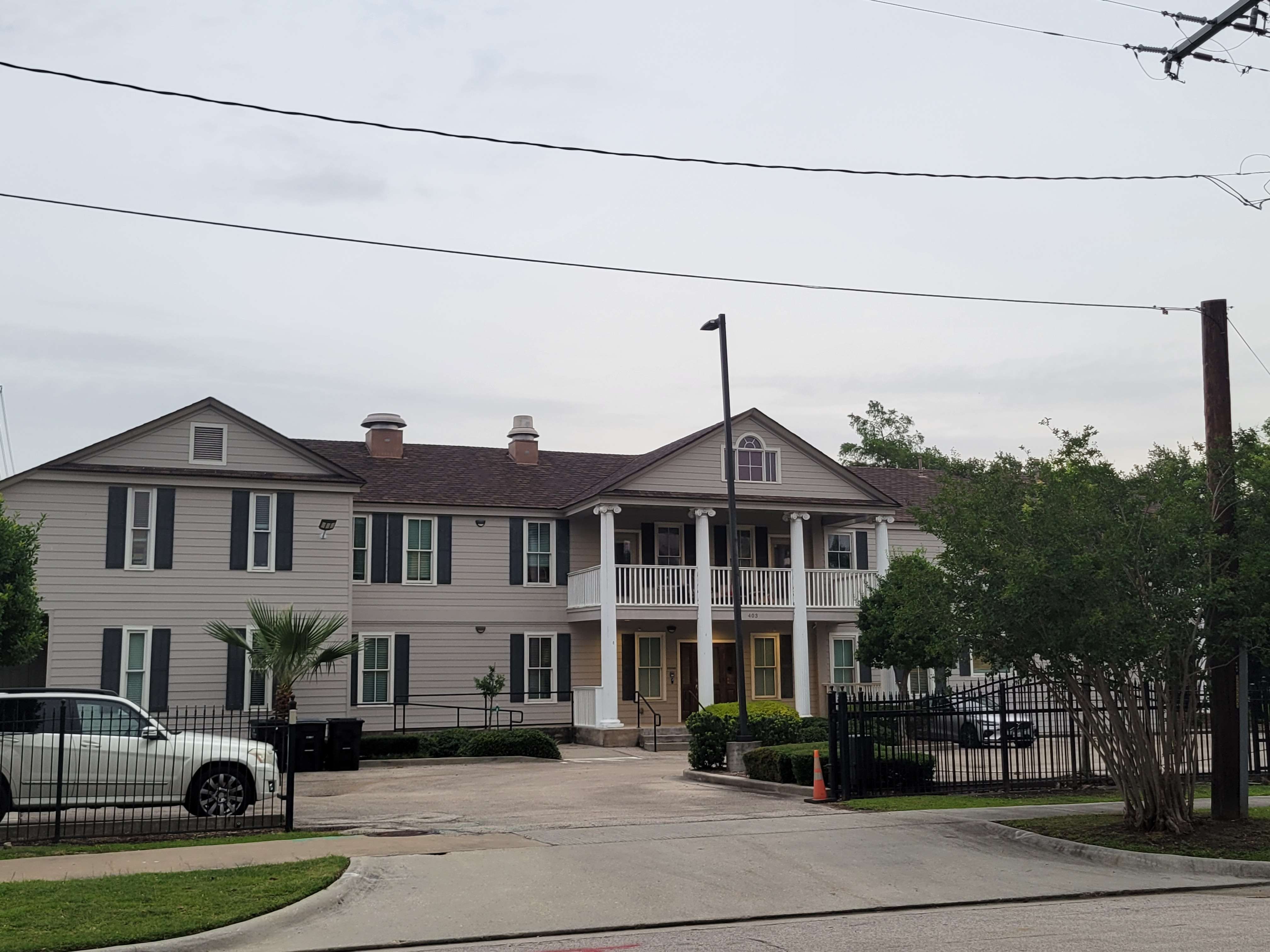 Outside the Sokolove Law Houston, Texas Mesothelioma Law Firm Office Building 