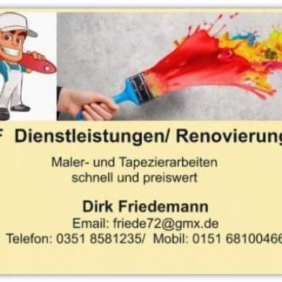 Logo DF Dienstleistungen/ Renovierungen