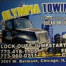 Olympia Towing Chicago (773)418-1105