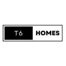 T6 Homes: Roofing and Construction Logo
