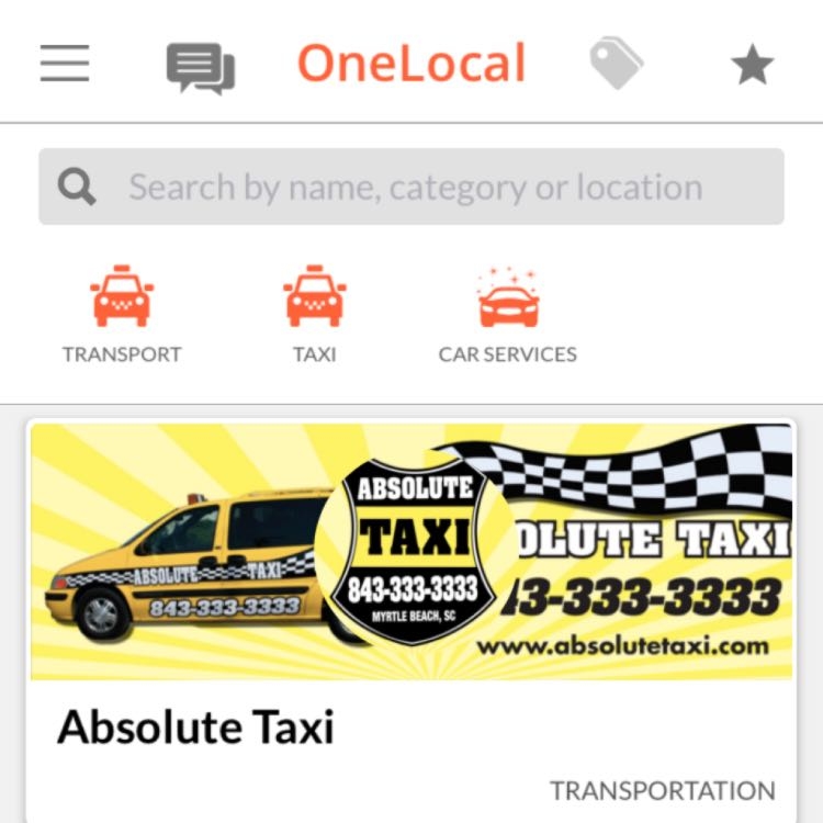 Myrtle Beach Taxi Cab Shuttle And Limo Service Absolute 30 Off On All Your Rides Onelocal