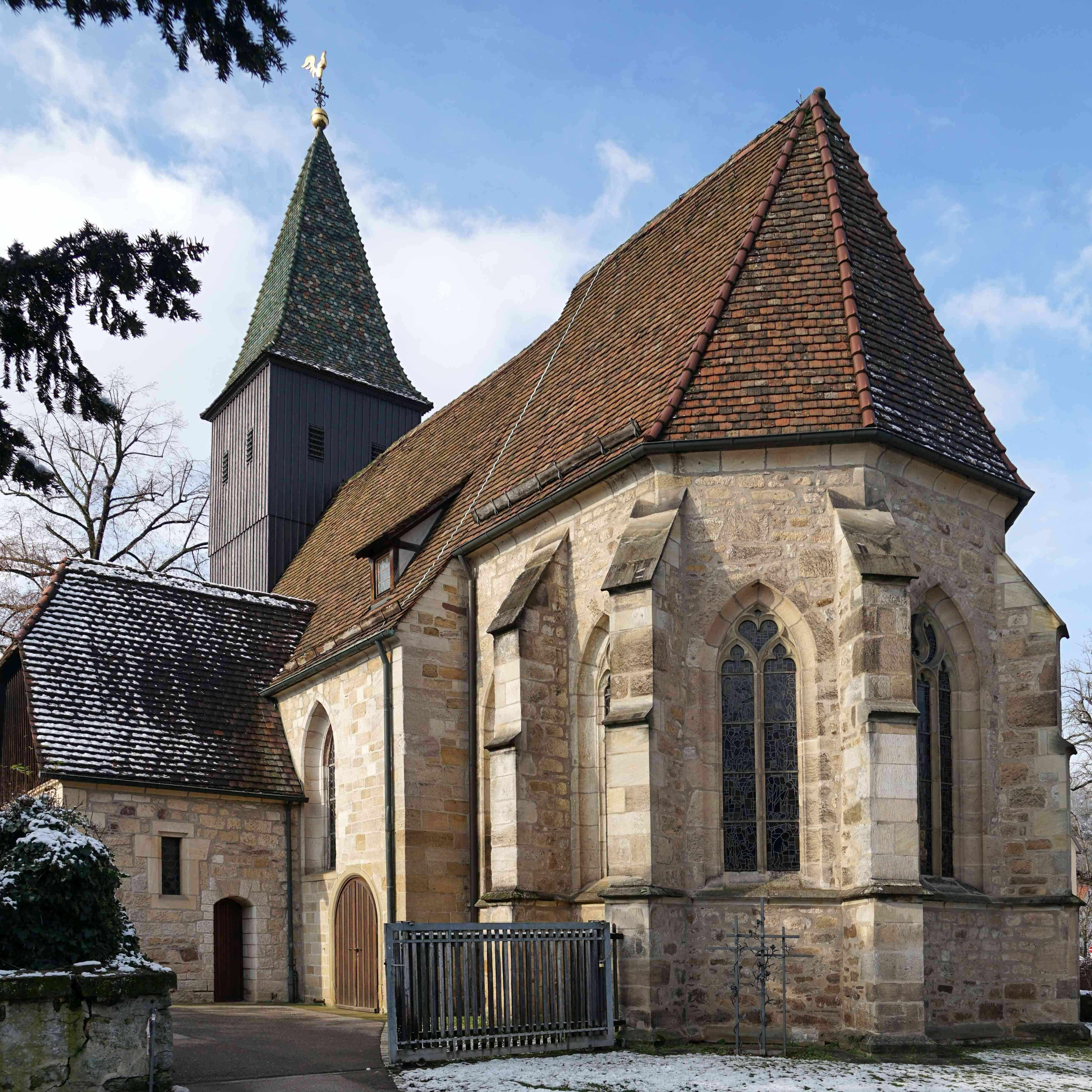 Alte Kirche - Evangelische Kirchengemeinde Stuttgart-Hedelfingen, Amstetter Straße 7 in Stuttgart-Hedelfingen