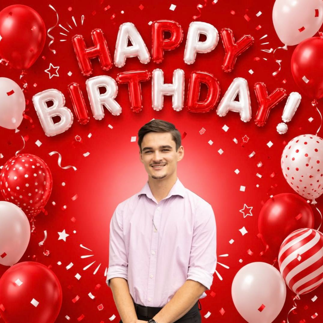 Happy Birthday, Gavin! Wishing you an amazing birthday and a year filled with happiness, success, and plenty of reasons to celebrate! Thanks for everything you do for our team.