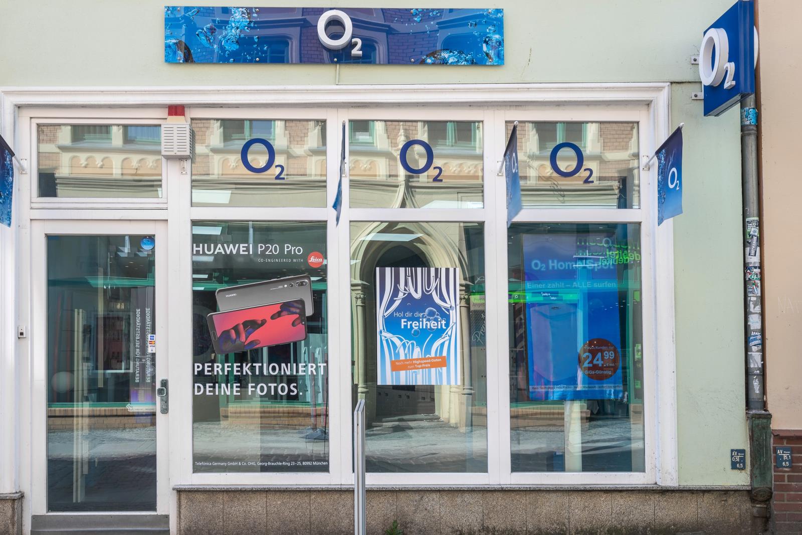 o2 Shop, Ossenreyerstr. 24 in Stralsund