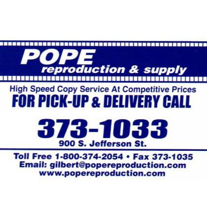 Pope Reproduction & Supply