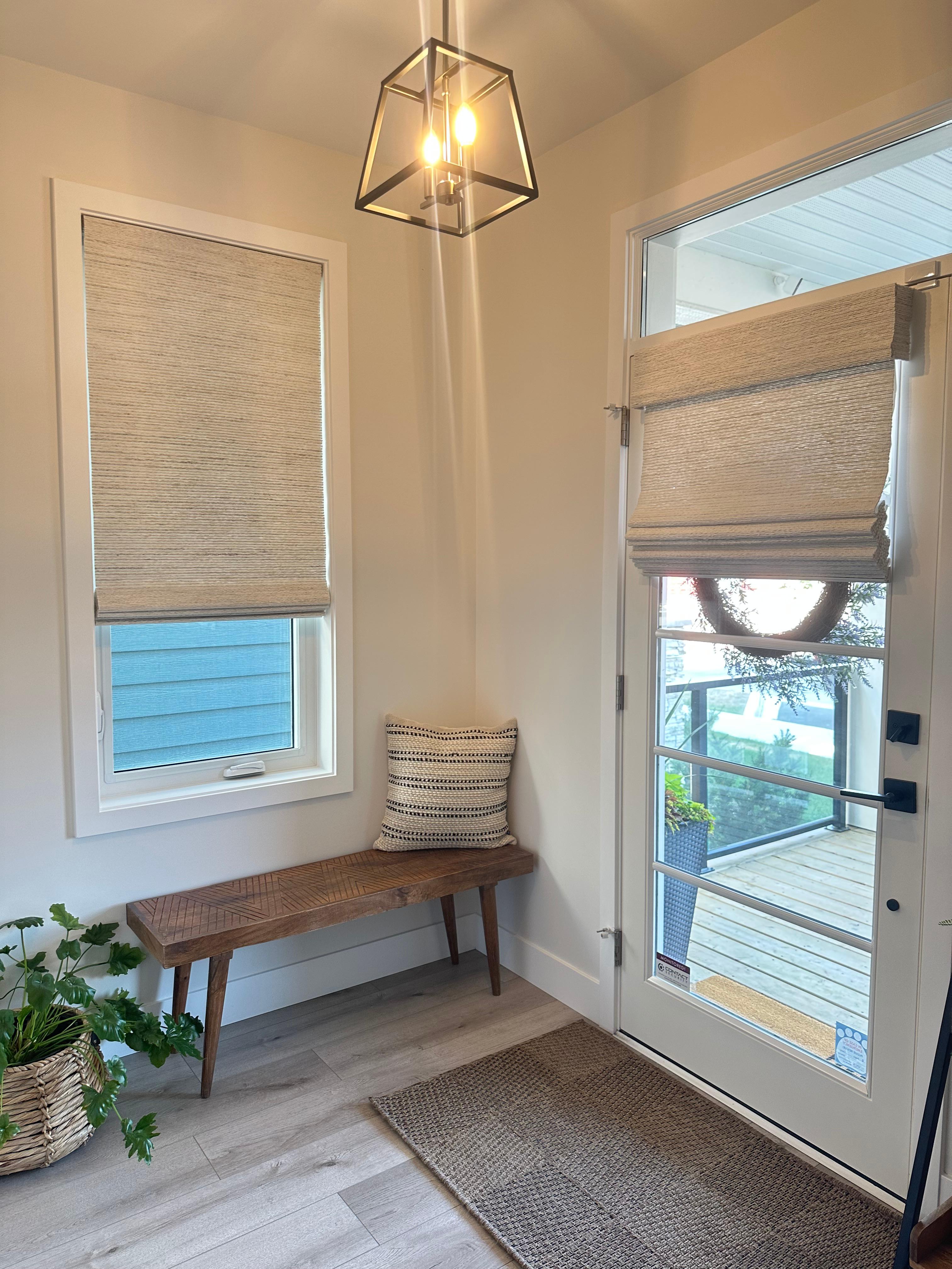 Loving these Woven Wood Shades we installed for our client! Budget Blinds of Chilliwack, Hope and Harrison Chilliwack (604)824-0375