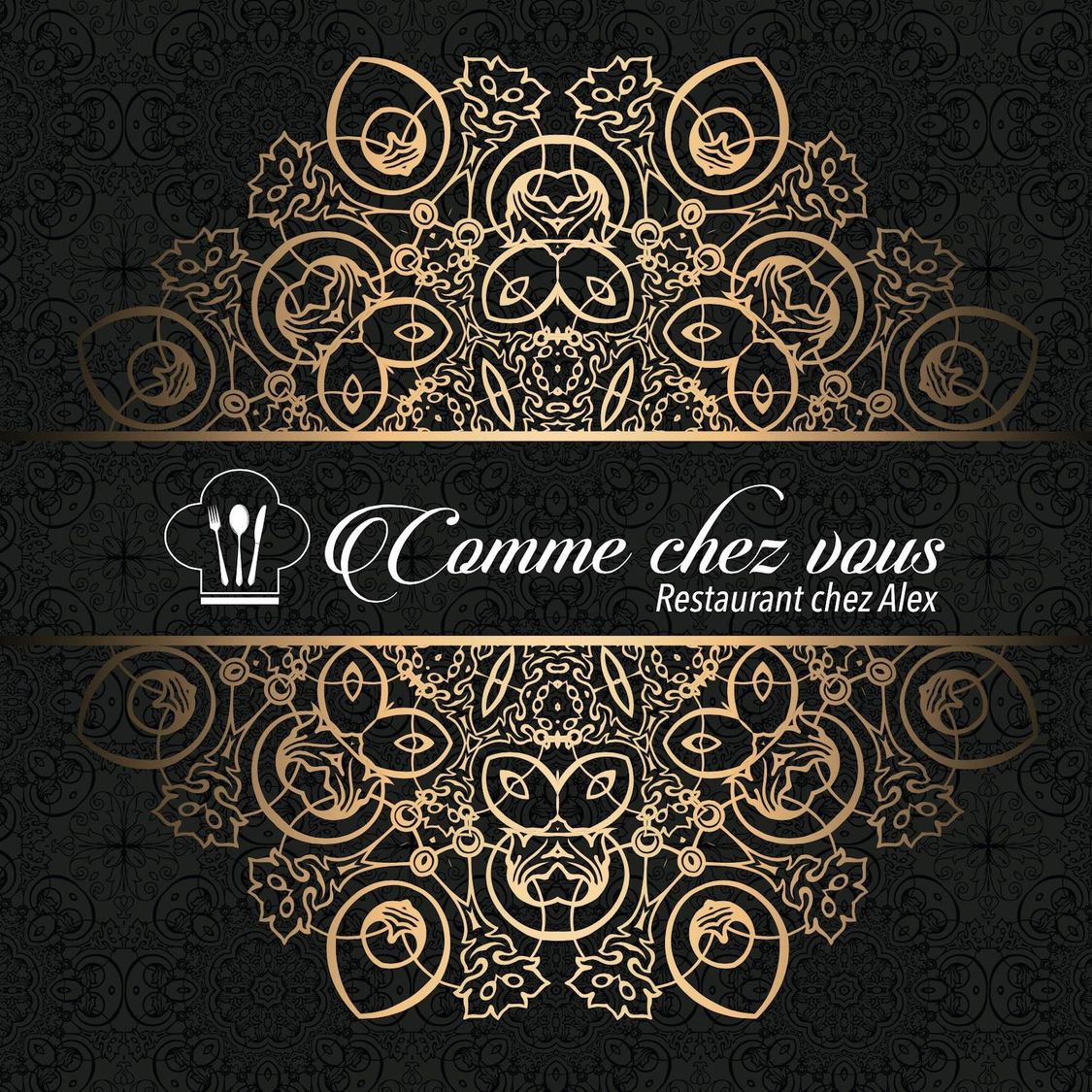 Restaurant Comme chez vous chez Alex Logo