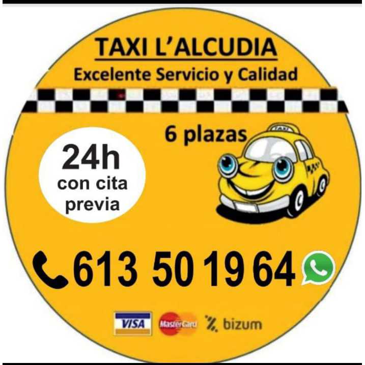 Taxi en L'Alcudia (Valencia) Logo