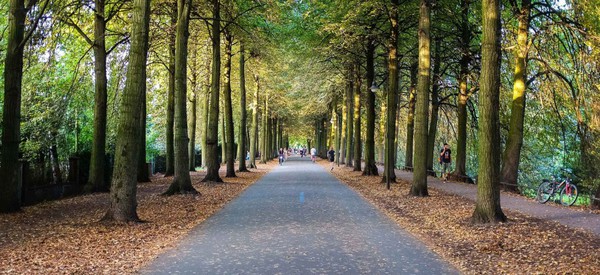 Promenade neben der Kanzlei