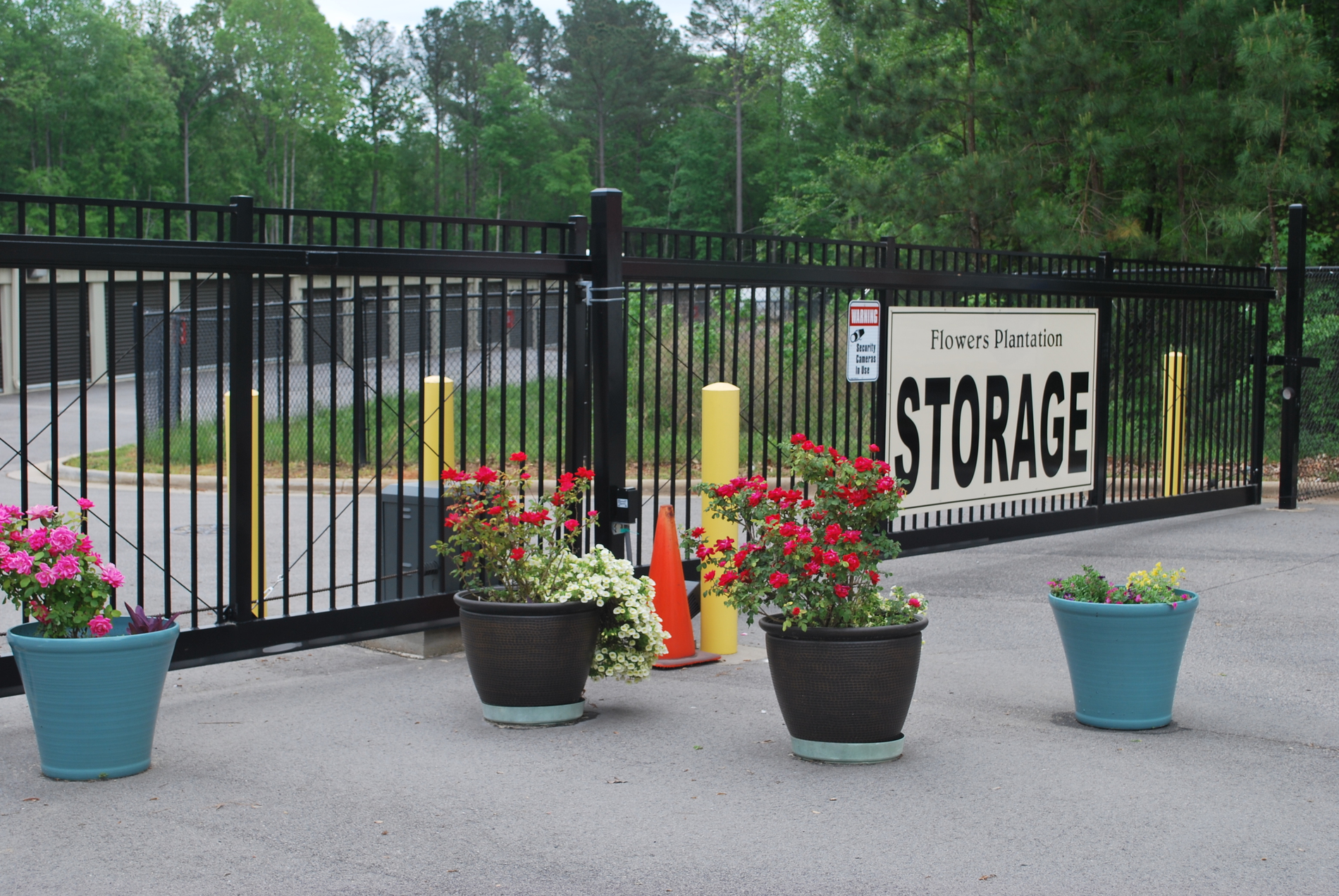 Flowers Plantation Storage  entrance  gate