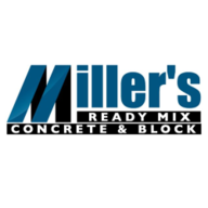 Miller's Ready Mix Concrete & Block Logo