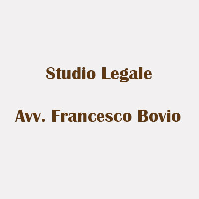 Bovio Avv. Francesco Logo
