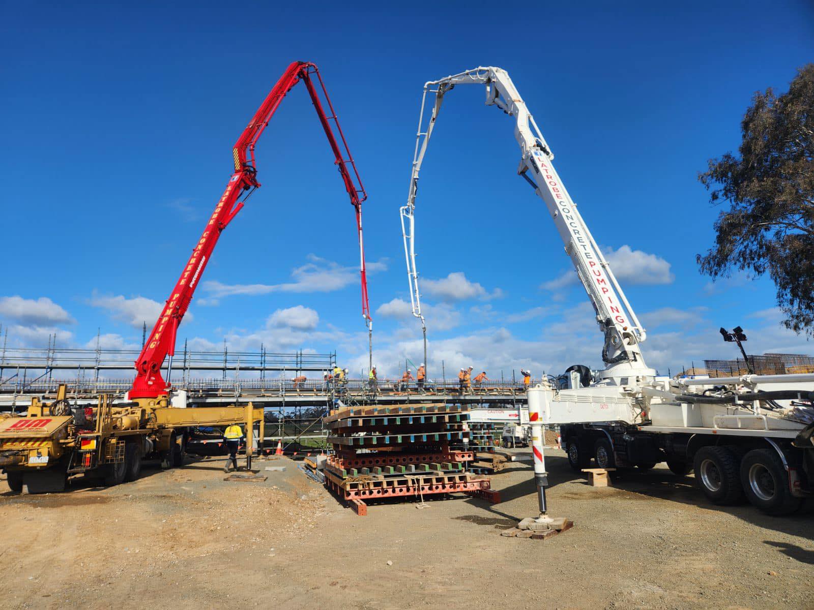 Images Latrobe Concrete Pumping Pty Ltd