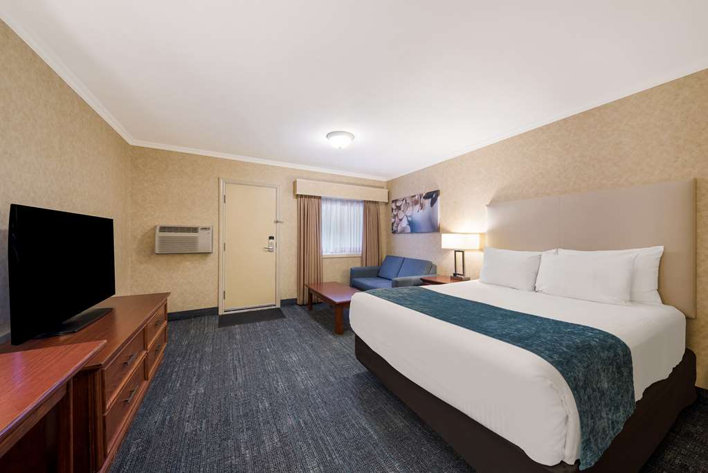 Best Western Voyageur Place Hotel in Newmarket: Queen Room with Pull-out Sofa (single), motel section