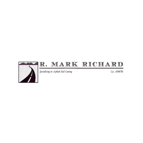 R Mark Richard Asphalt Seal Coating Logo