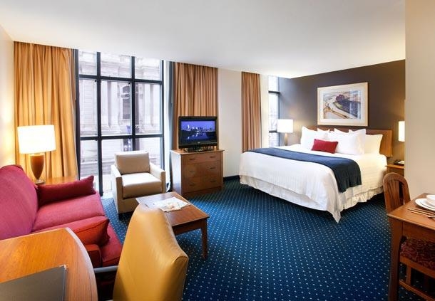 Center City Philadelphia Hotel - Residence Inn by Marriott Philadelphia Center City - Studio Suite