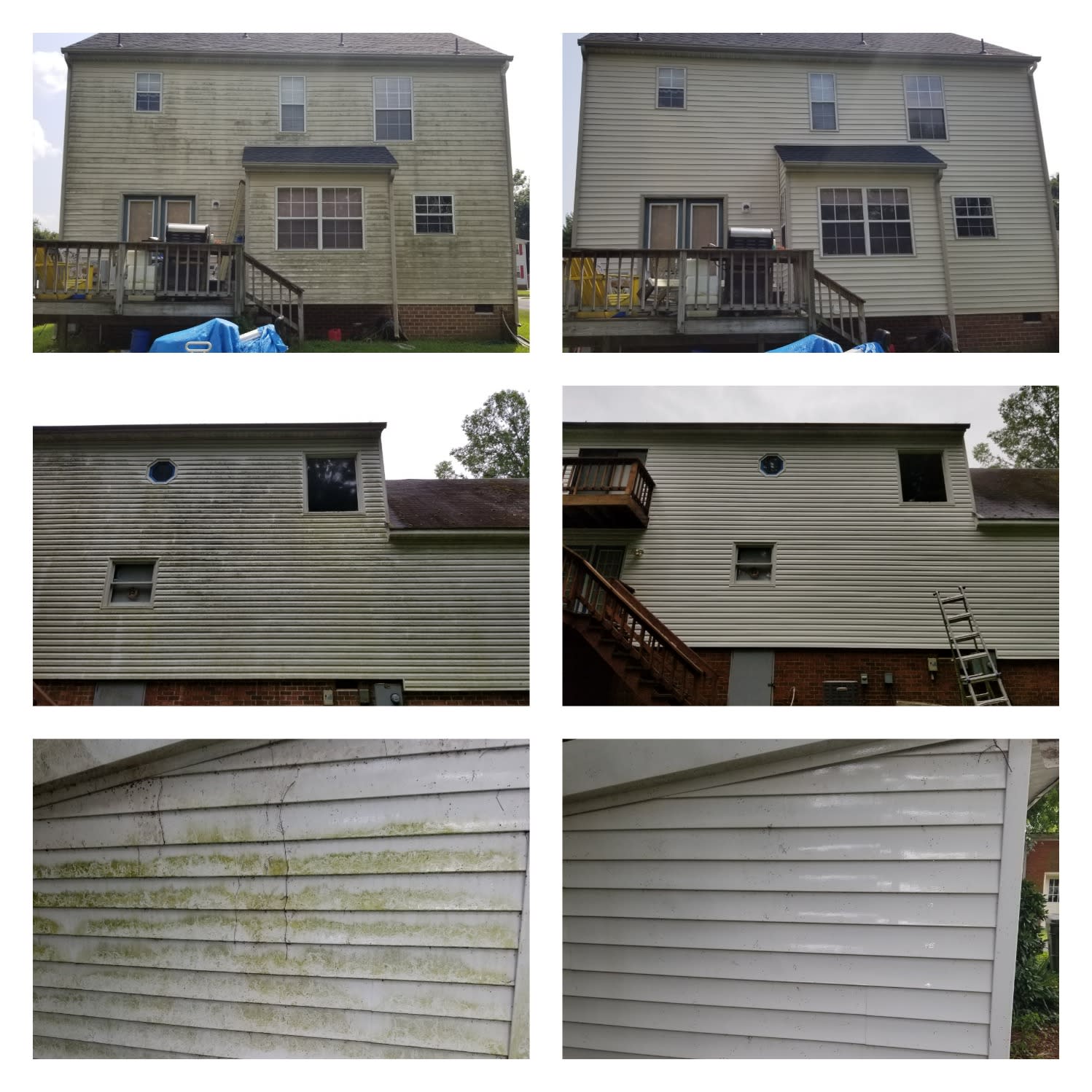 Exterior Home Cleaning Curbside Petersburg (804)590-6039