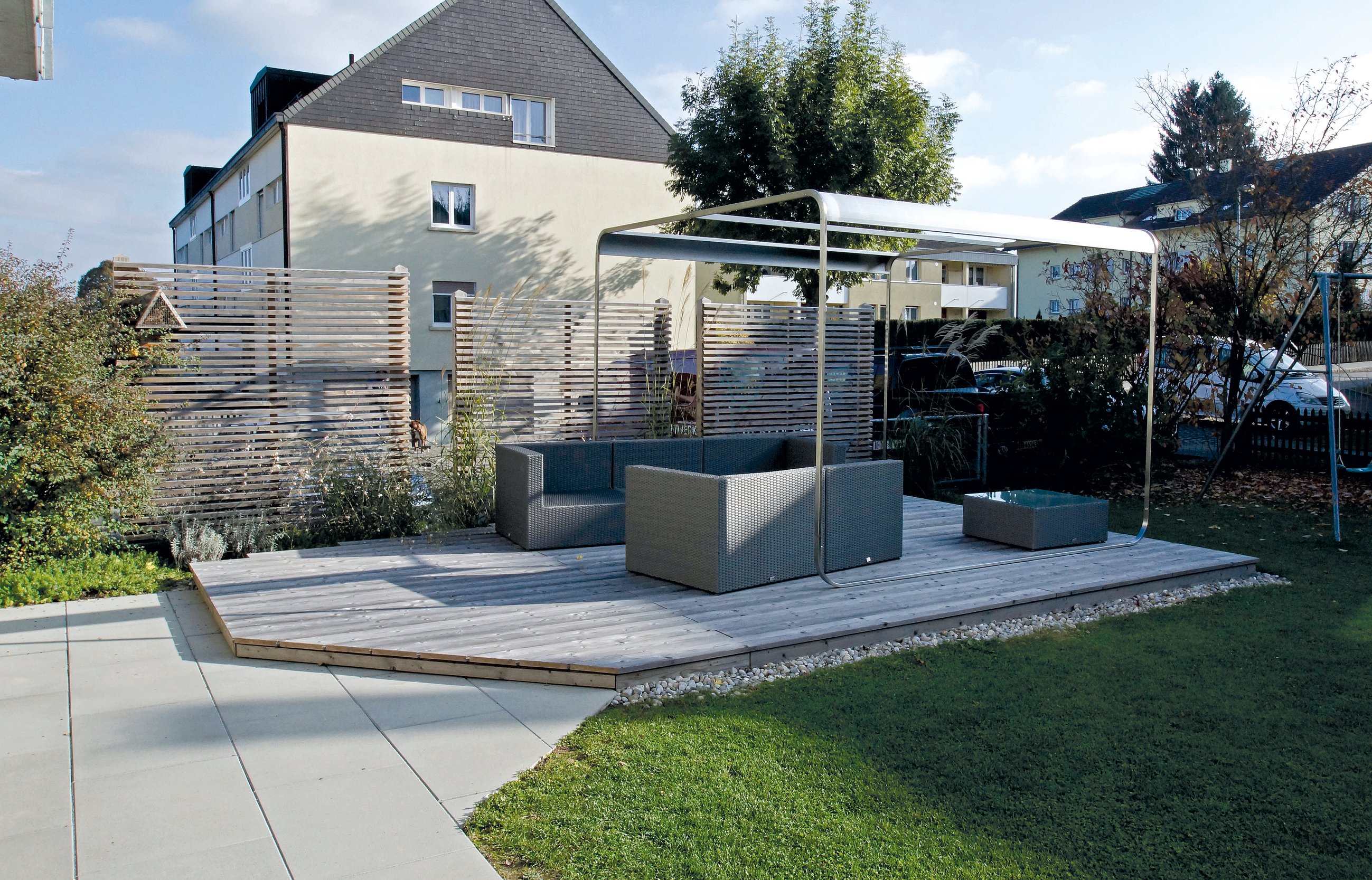 Blattwerk Gartengestaltung GmbH, Längmattweg in Münchenbuchsee