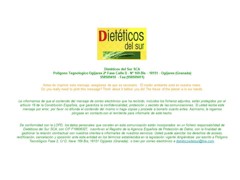 Images Dietéticos Del Sur S.C.A.