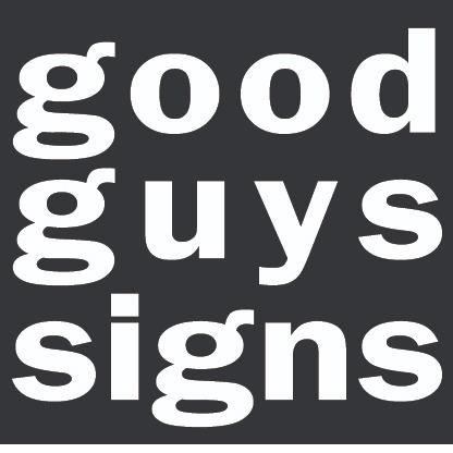 Good Guys Signs Logo
