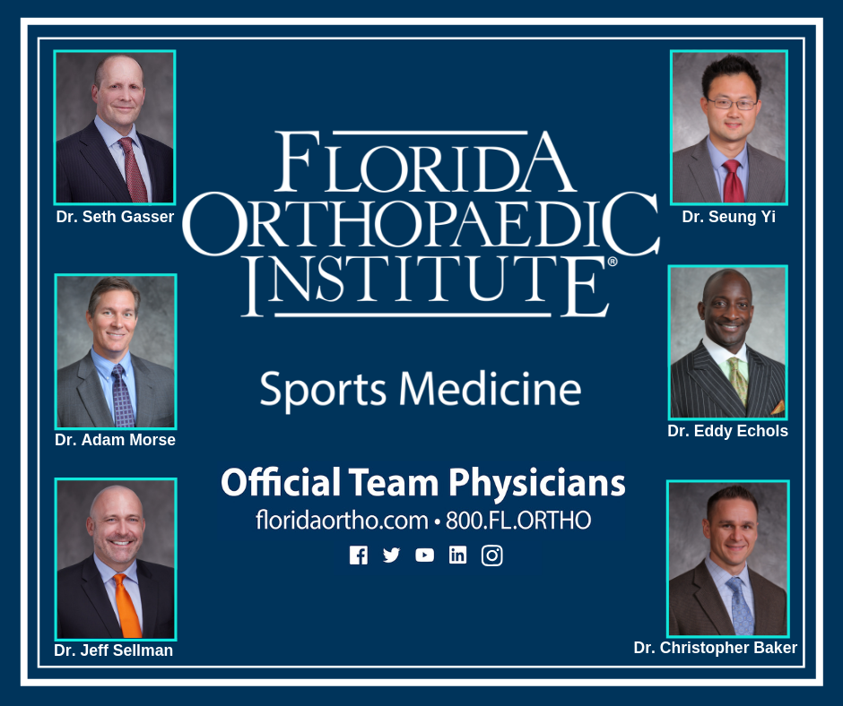 Florida Orthopaedic Institute Sports Medicine Physicians, Including Dr. Morse