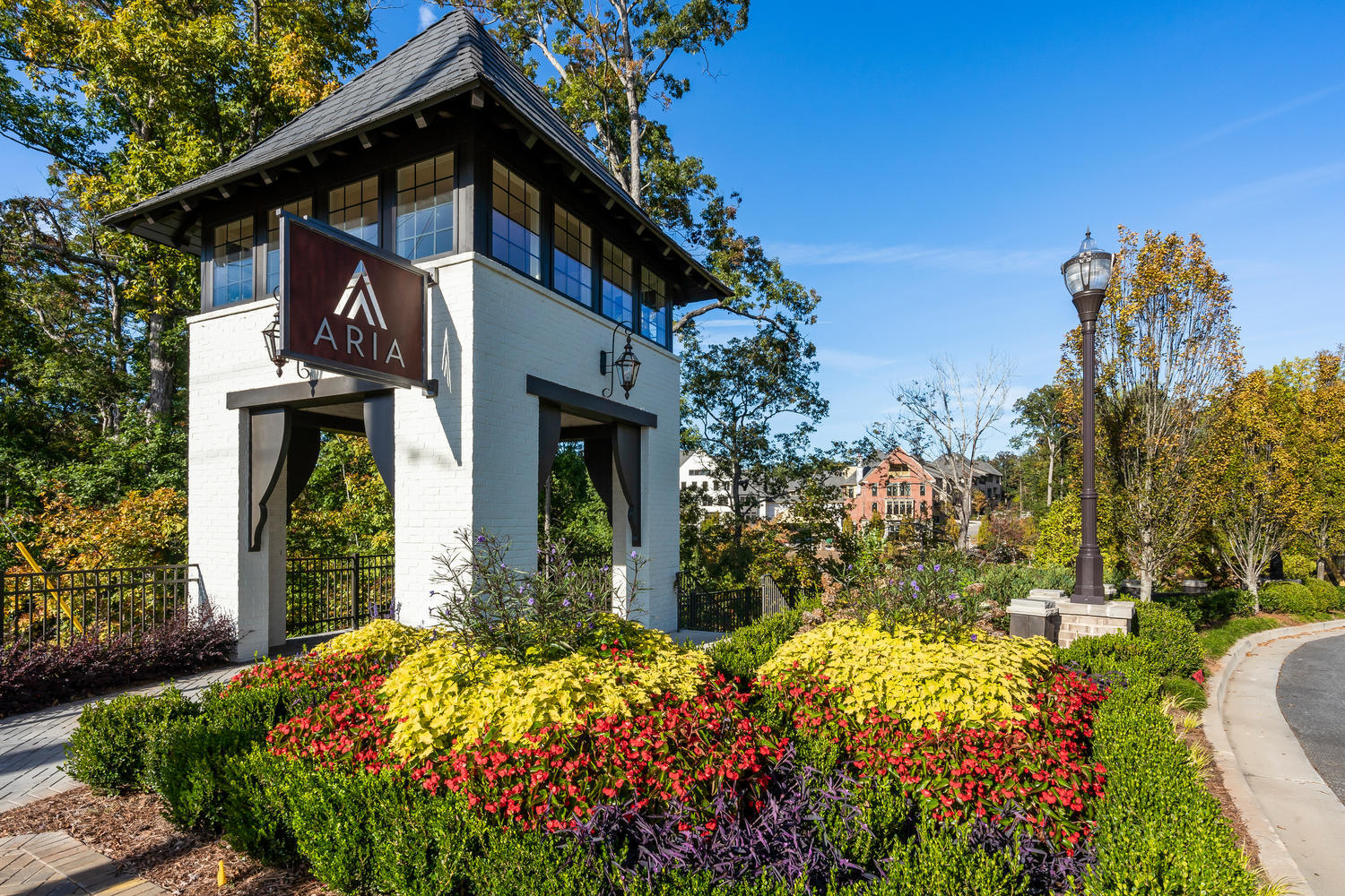 Entrance of Aria in Sandy Signs by Ashton Woods