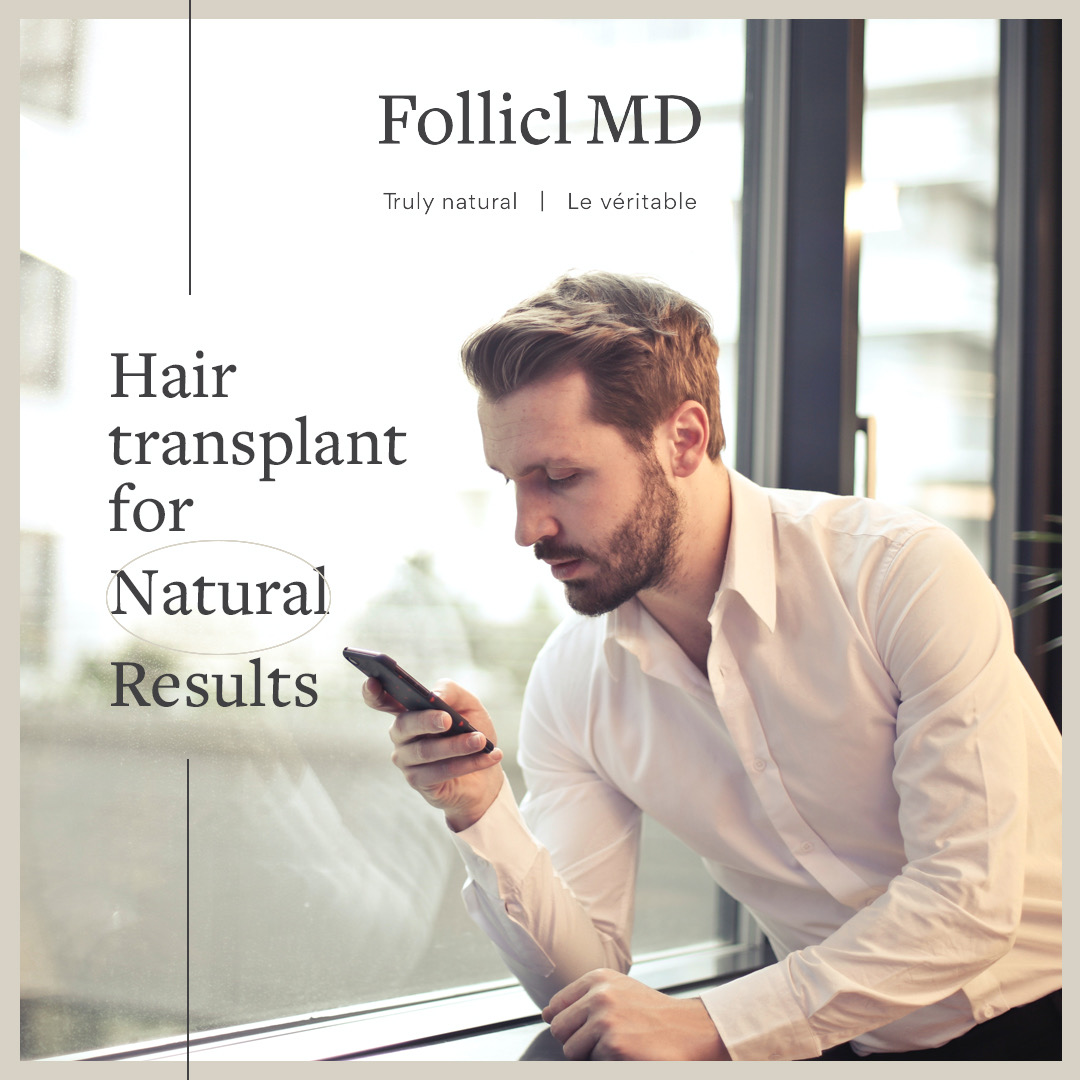 Images Follicl MD - Hair transplant - Greffe de cheveux
