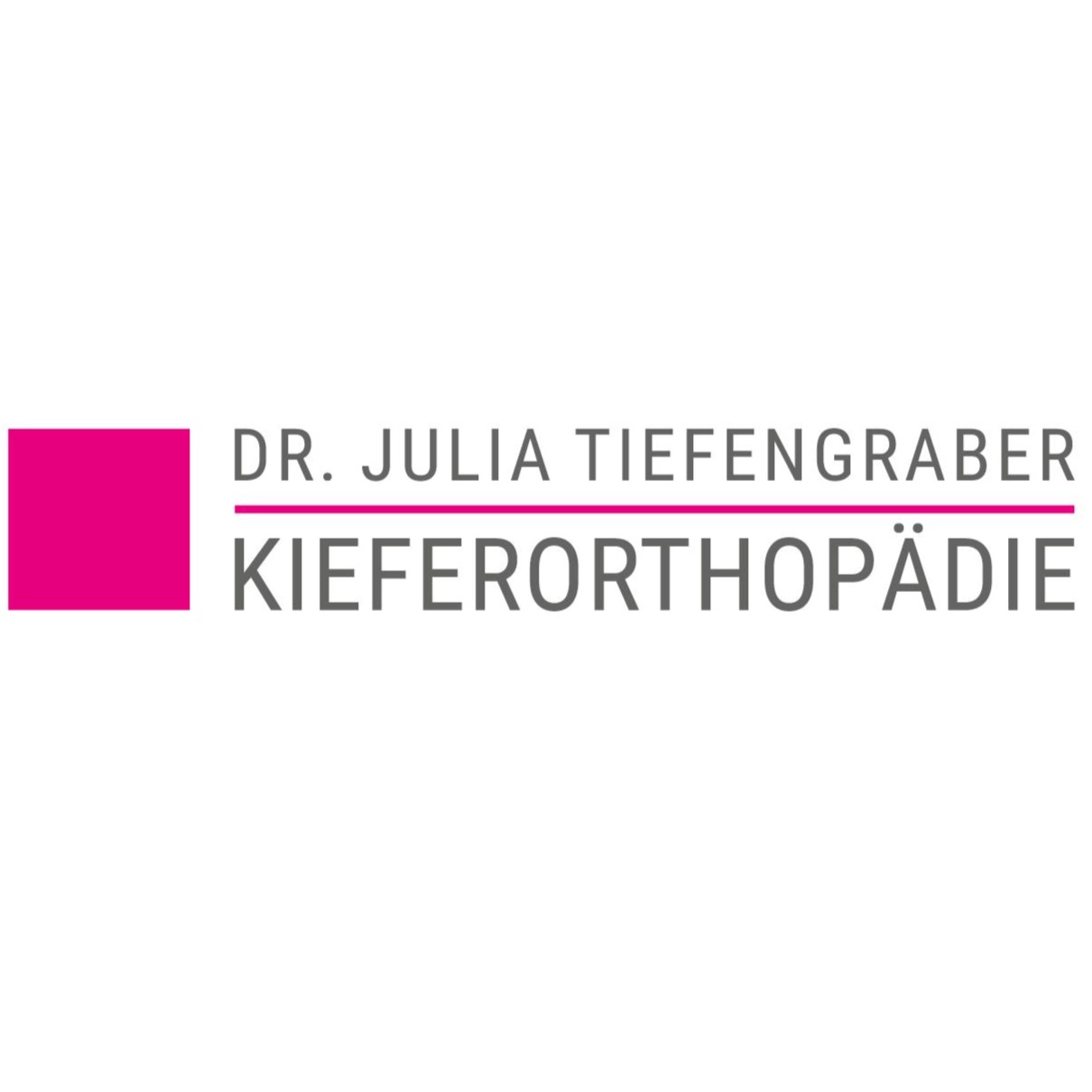 Logo Kieferorthopäde Meerbusch | Dr. Julia Tiefengraber | Logo