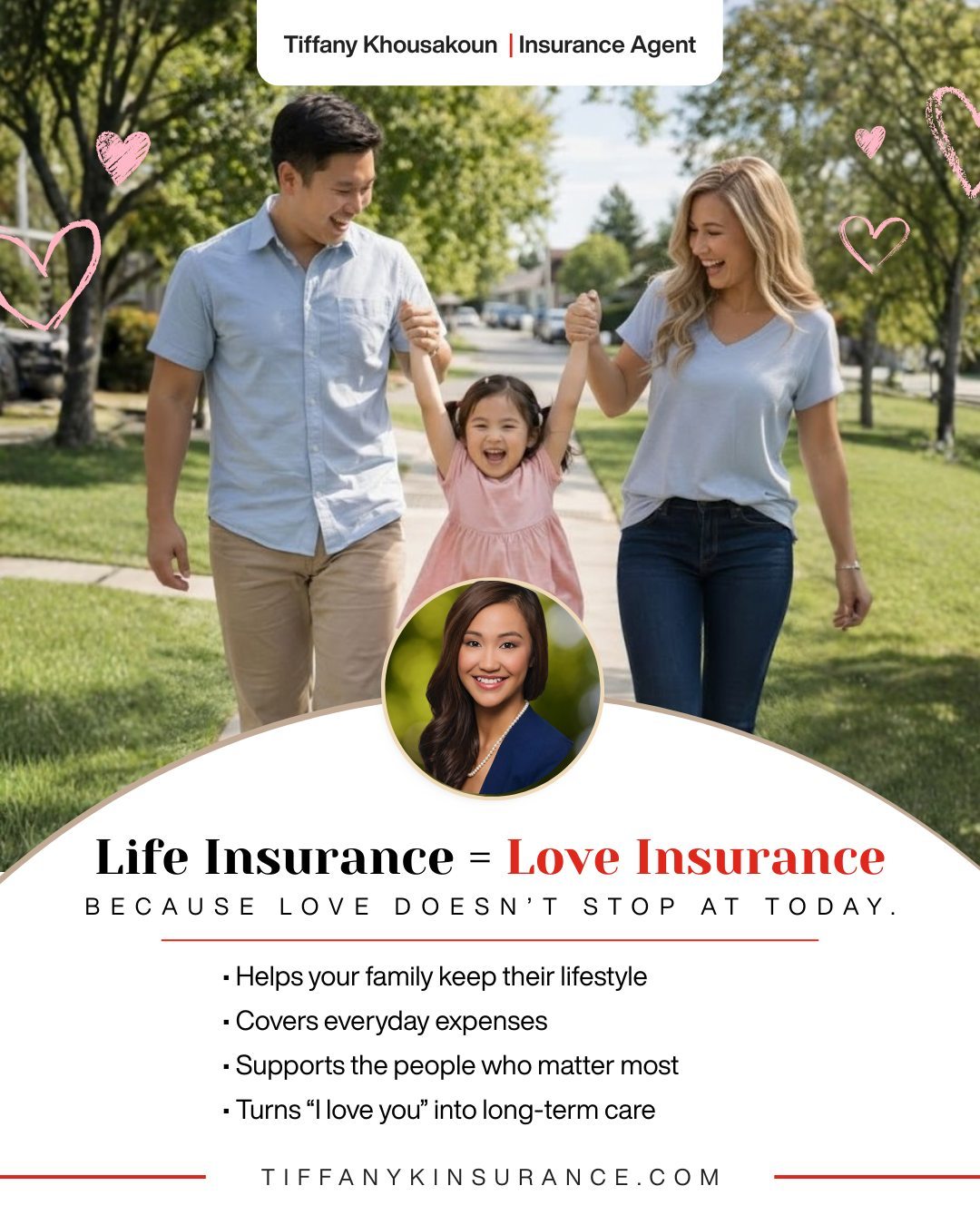 Love doesn&rsquo;t end at I love you. Life insurance is one way to continue showing up for your family today and in the years ahead. Caring for the people who matter most means making thoughtful choices that support them over time.