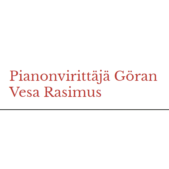 Pianonvirittäjä Göran Vesa Rasimus - Piano Tuning Service - Oulu - 040 0944128 Finland | ShowMeLocal.com