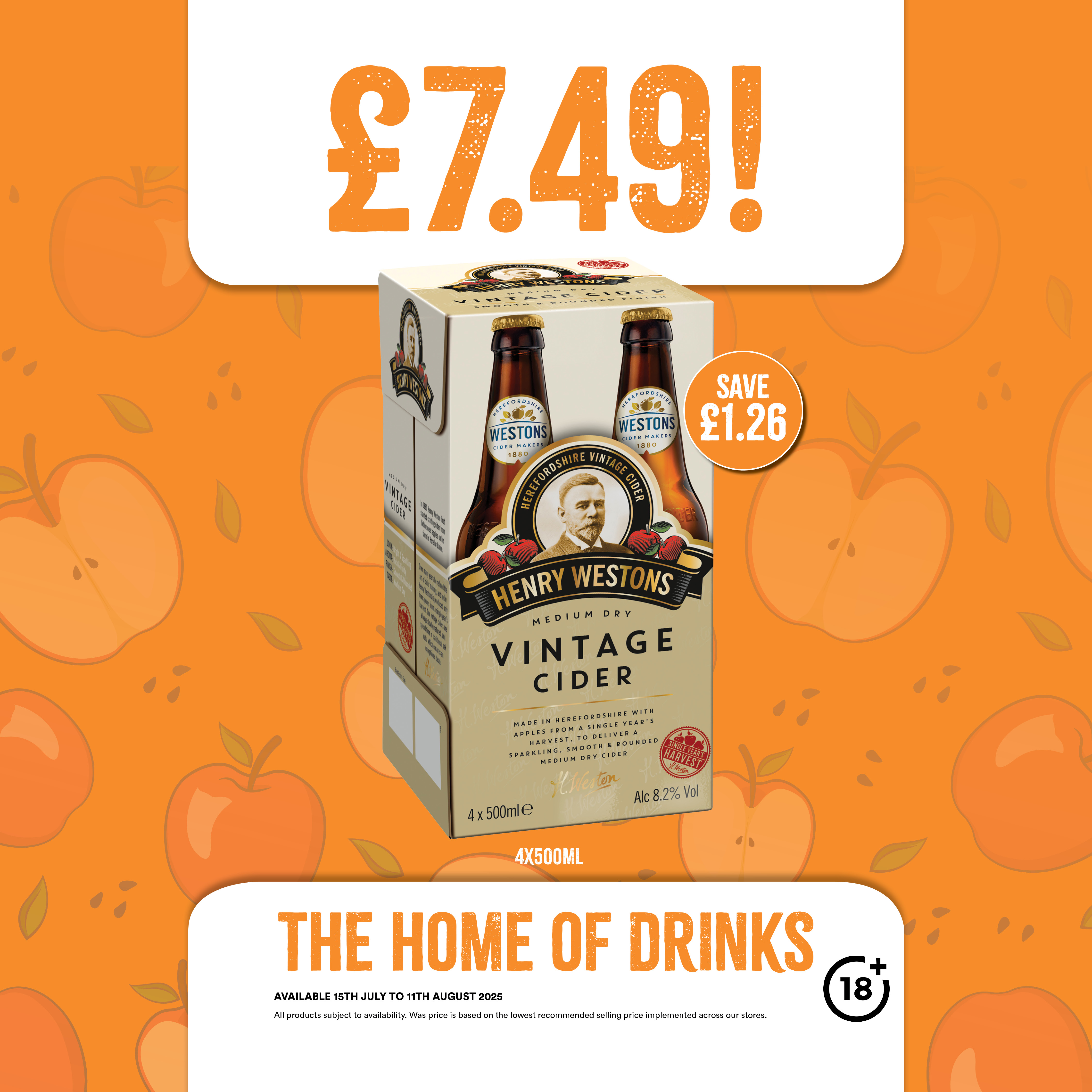 Cider event now in store!