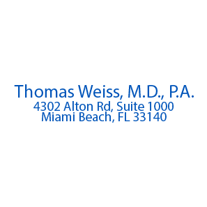 Thomas Weiss, M.D., P.A. Logo