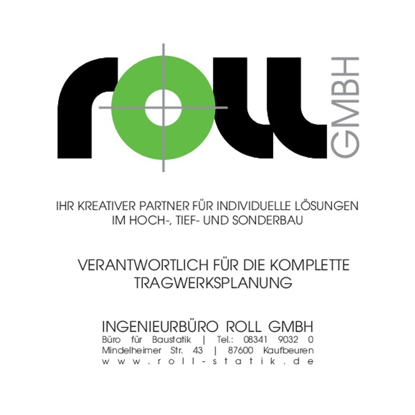 Ing.-Büro Roll GmbH Büro f. Baustatik