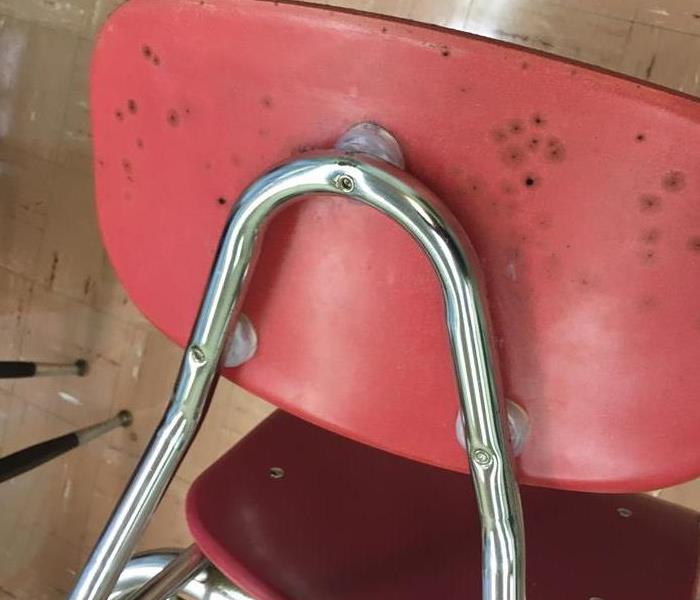 Local School Mold on chairs SERVPRO of Southwest Morris County Randolph (973)895-5000
