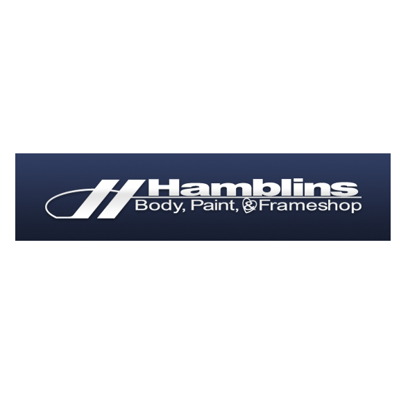 Hamblins Body, Paint, & Frameshop Logo