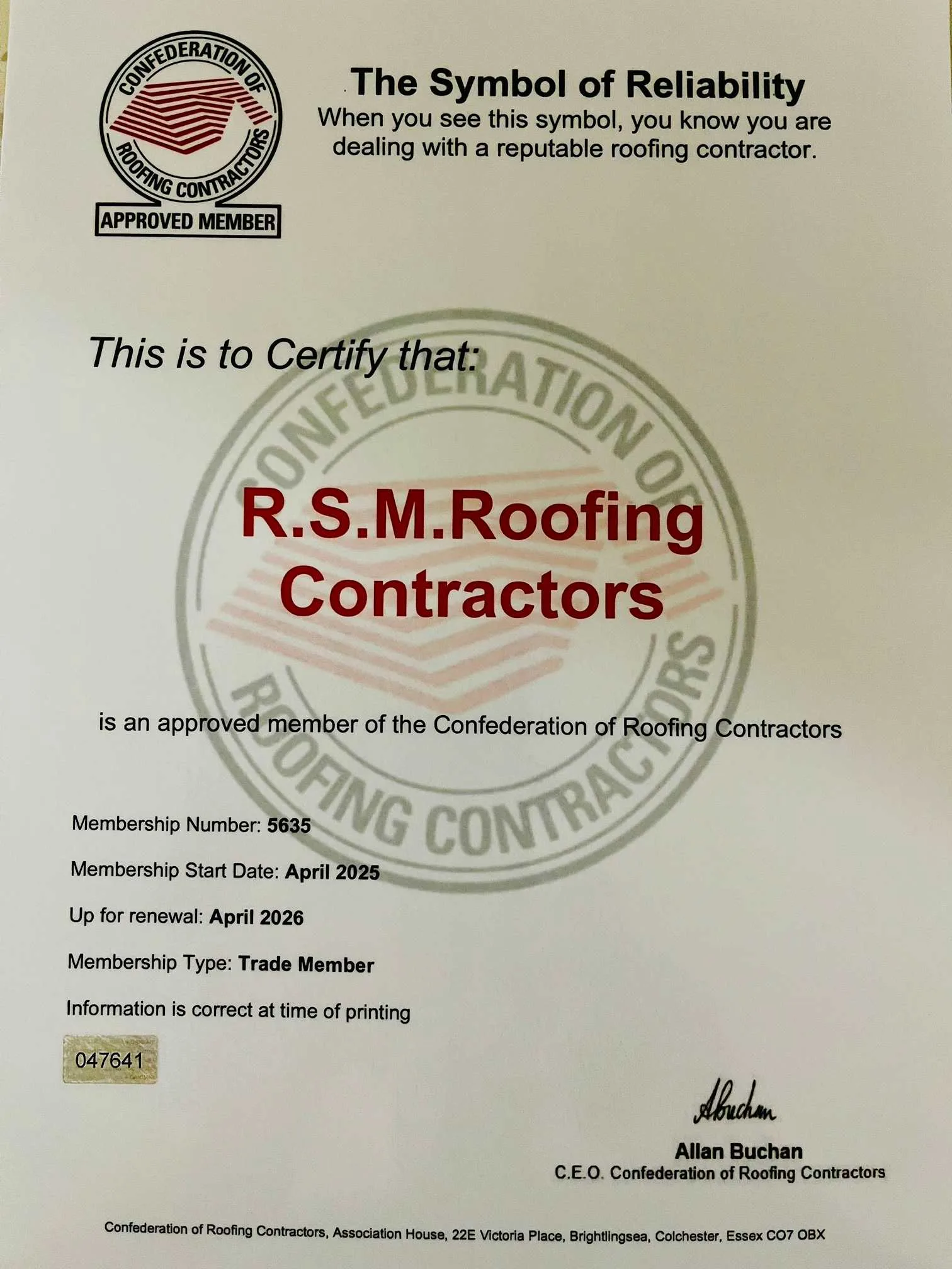 Images RSM Roofing