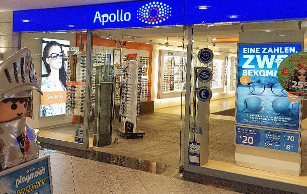 Bild 1 Apollo-Optik in Hallstadt