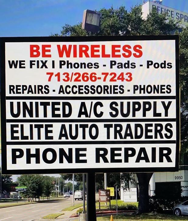 Images BE WIRELESS iPhone, iPad, & iPod Repair Center