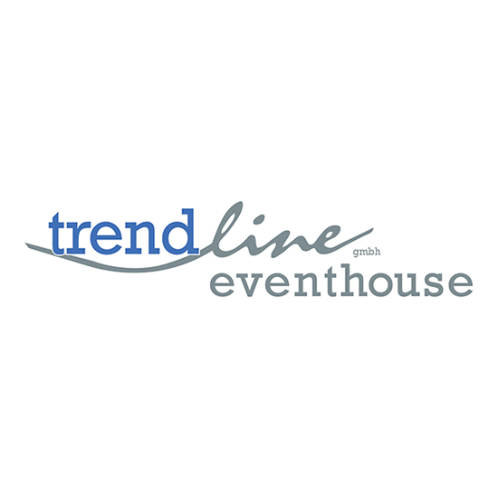 Logo trend line eventhouse GmbH