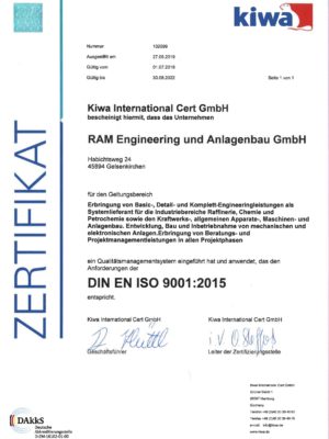 RAM Engineering + Anlagenbau GmbH, Habichtsweg 24 in Gelsenkirchen