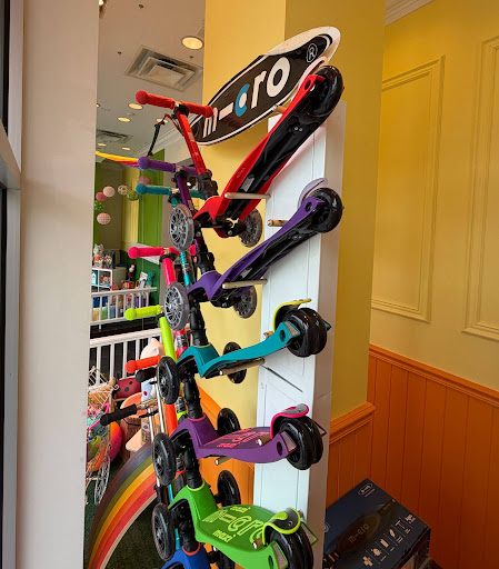 Spring has finally sprung! We are celebrating the sunny skies with the arrival of our brand new Micro Mini Deluxe LED Scooters which we LOVE! They’re a fantastic way to travel the outside world. Neon fun colors and wheels that light up? Yes please!
Come to any of our stores to check them out!