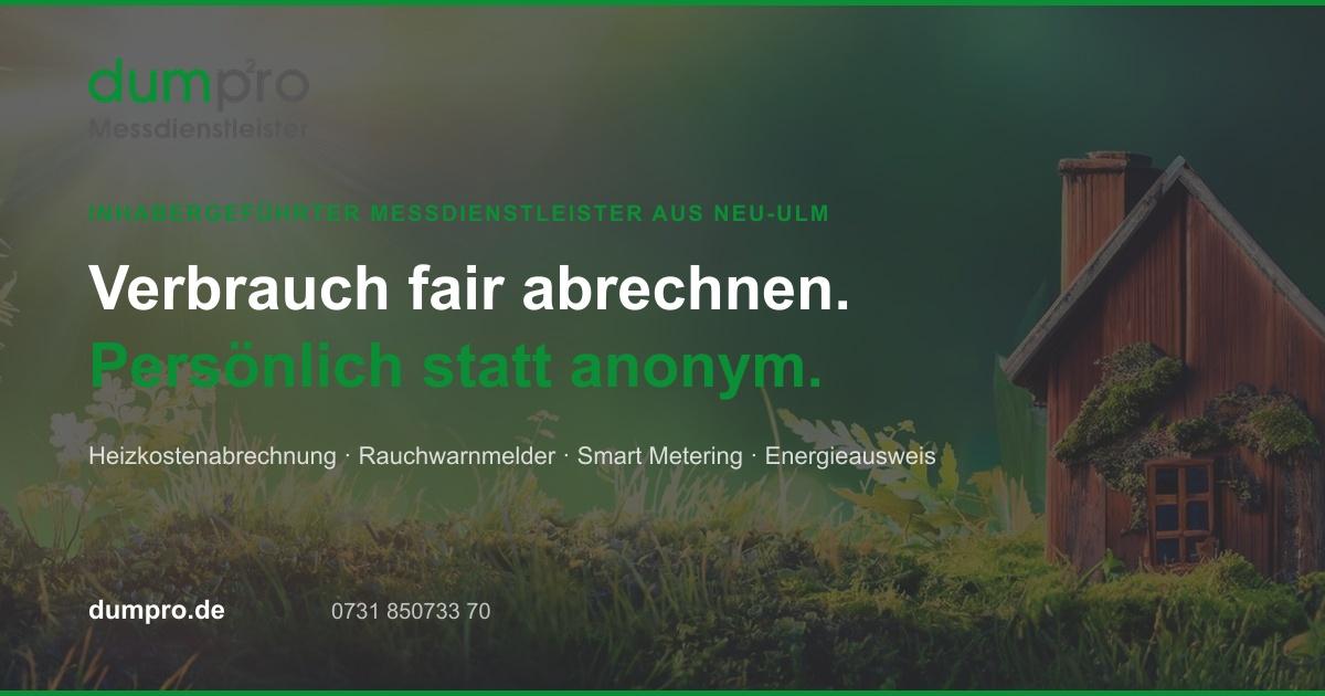 dumpro GmbH, Pfaffenweg 26 in Neu-Ulm