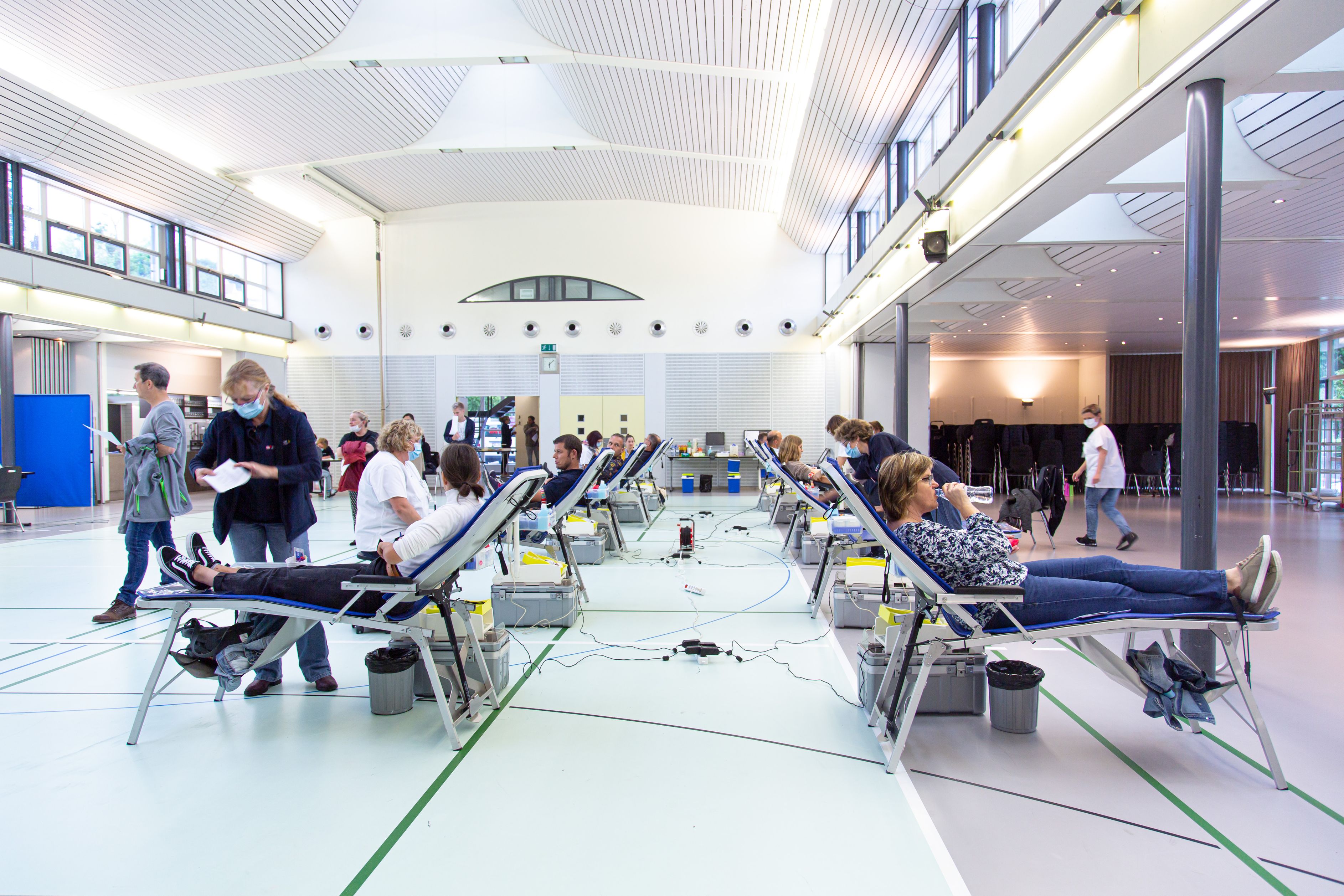 Bilder Blutspende SRK Nordwestschweiz