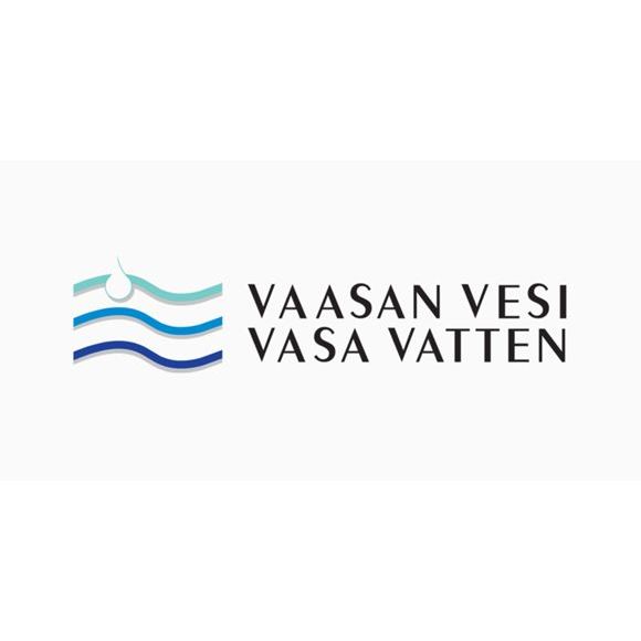 Vaasan Vesi Pilvilammen vesi / Vasa Vatten Molnträskets vattenverk Logo