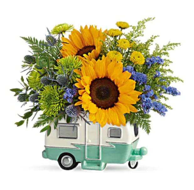 Images Ali Bleu Flowers