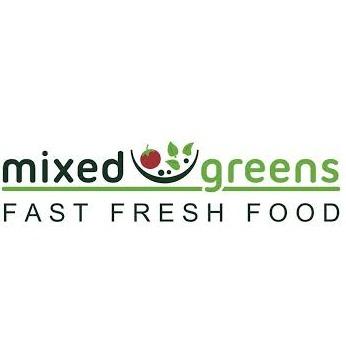 Mixed Greens Fast Fresh Food Logo