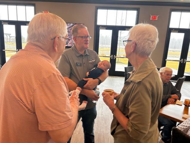 Last months First Friday Coffee event in Osborne Trails!