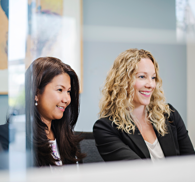 Jennifer Tennant and Stephanie Panek.