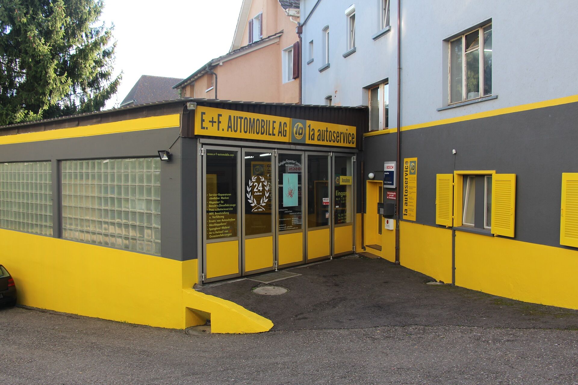 E. + F. Automobile AG, Hauptstrasse 21 in Augst